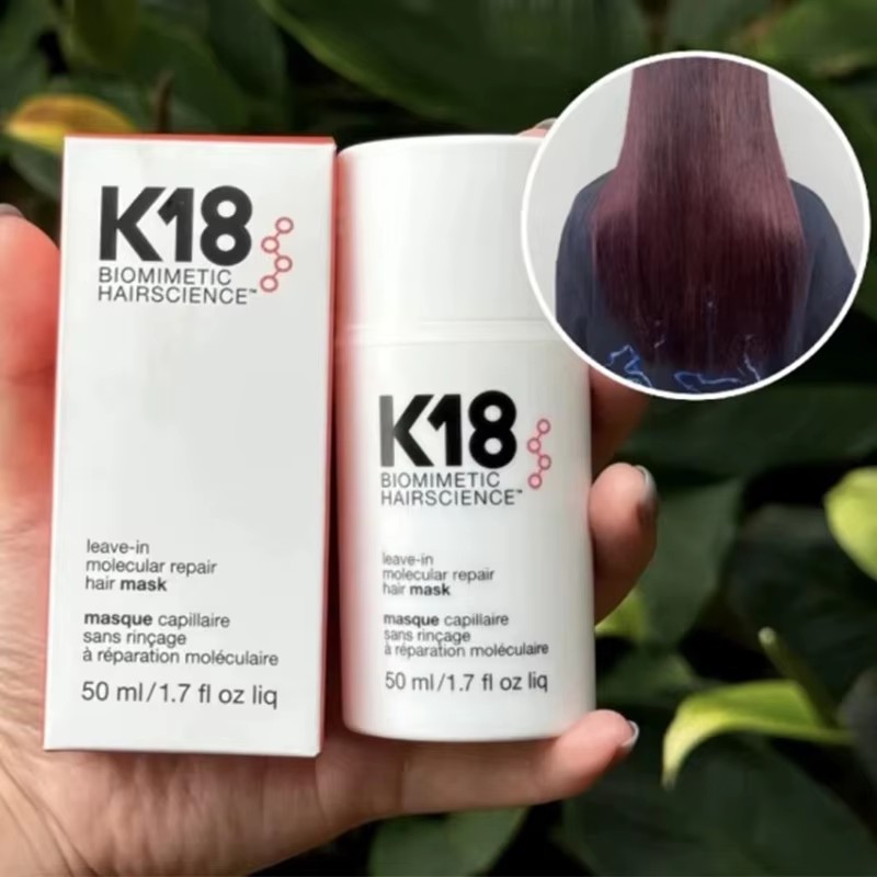 Hair Care K18 - ผลิตภัณฑ์ขายดี K18 มาส์กบำรุงผมแบบไม่ต้องล้างออก 2-in-1 ซ่อมแซมด้วยเคราตินโมเลกุล ช่วยให้ผมนุ่ม