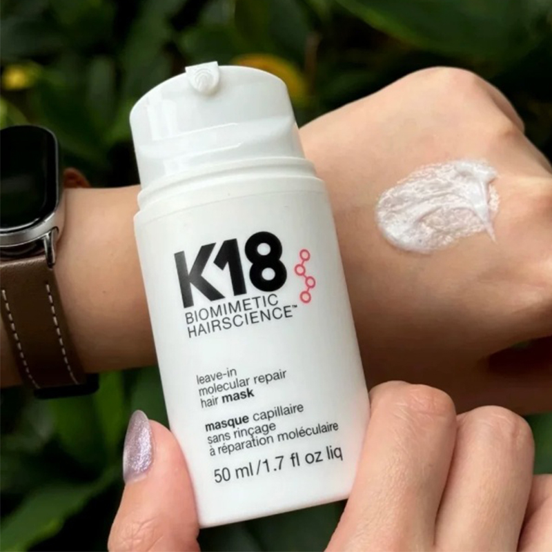 Hair Care K18 - มาส์กบำรุงผมสูตรโมเลกุล ลีฟอิน บำรุงล้ำลึกด้วยเคราติน ช่วยให้ผมนุ่มสลวย ดูแลเส้นผมให้แข็งแรง ขนาด