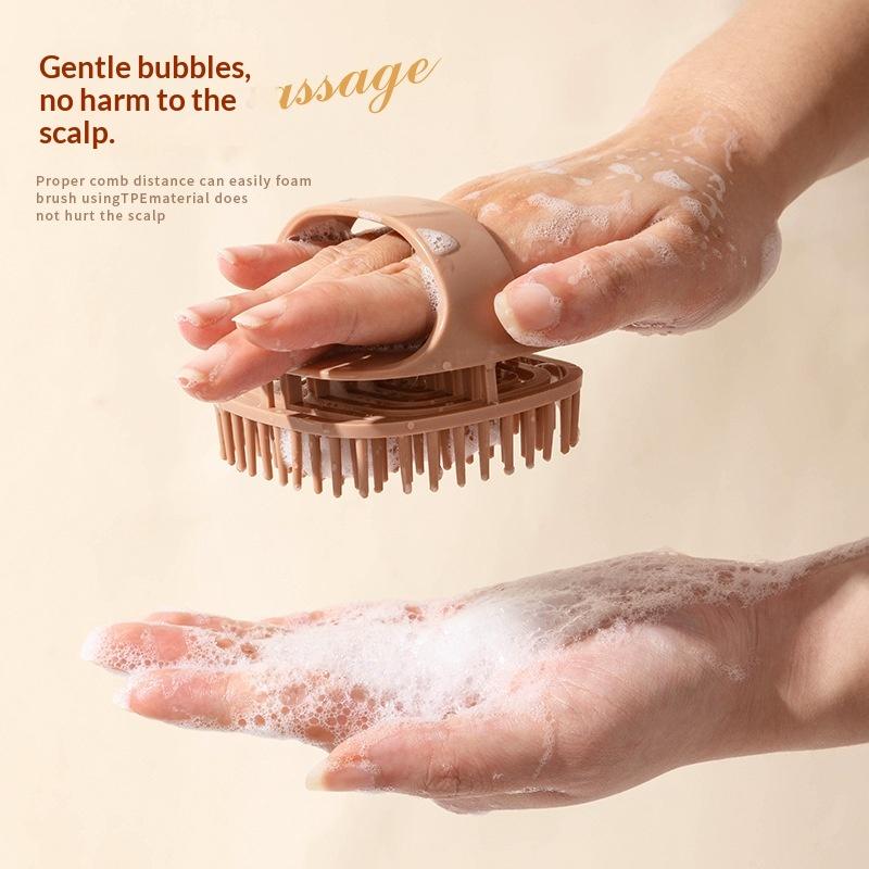 แปรงนวดหนังศีรษะสำหรับสระผม 1  - Hair Care Dandruff บทวิจารณ์และราคา