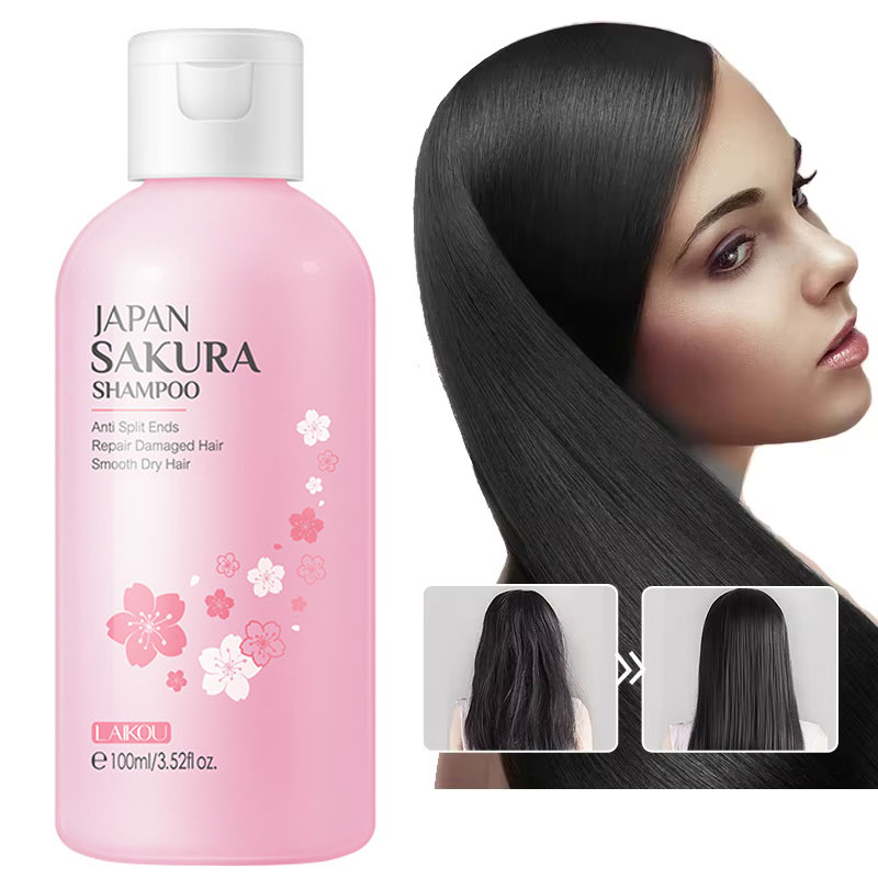 LAIKOU ญี่ปุ่น Sakura แชมพูซ่อ - Hair Care Organic บทวิจารณ์และราคา