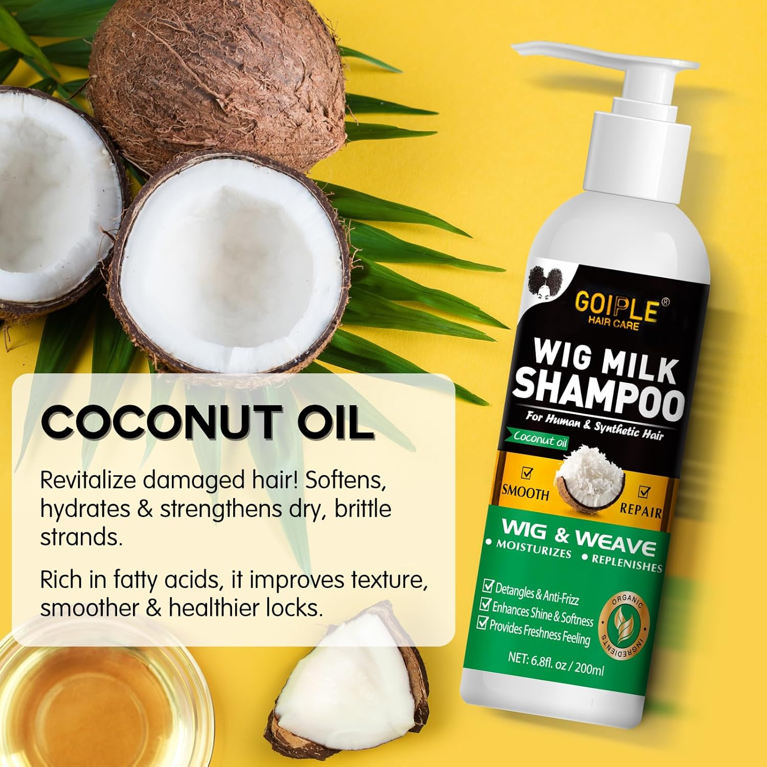 GOIPLE ชุดดูแลวิกผม 3 in 1 พร้ - Hair Care Products บทวิจารณ์และราคา