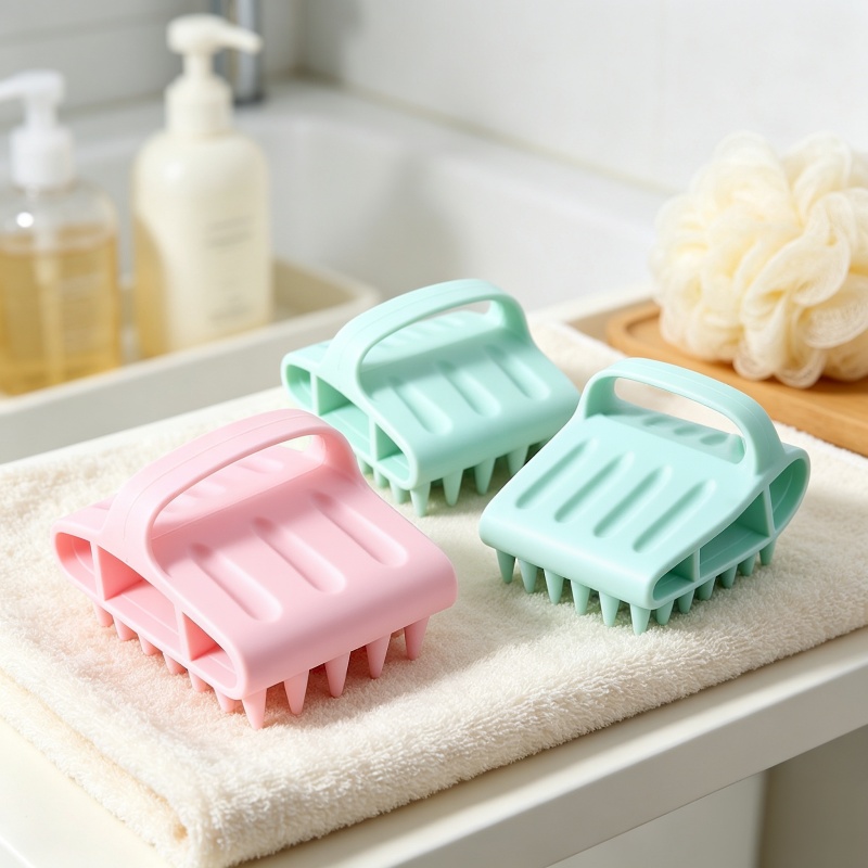 แปรงซิลิโคนสำหรับนวดหนังศีรษะ  - Hair Care Products บทวิจารณ์และราคา