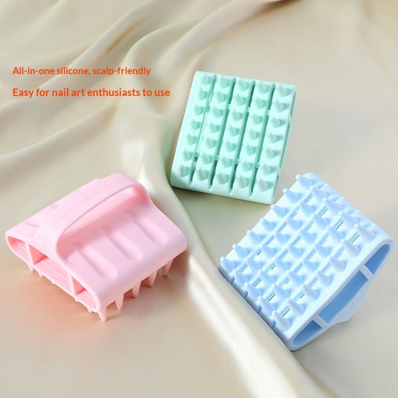 แปรงซิลิโคนสำหรับนวดหนังศีรษะ  - Hair Care Products บทวิจารณ์และราคา