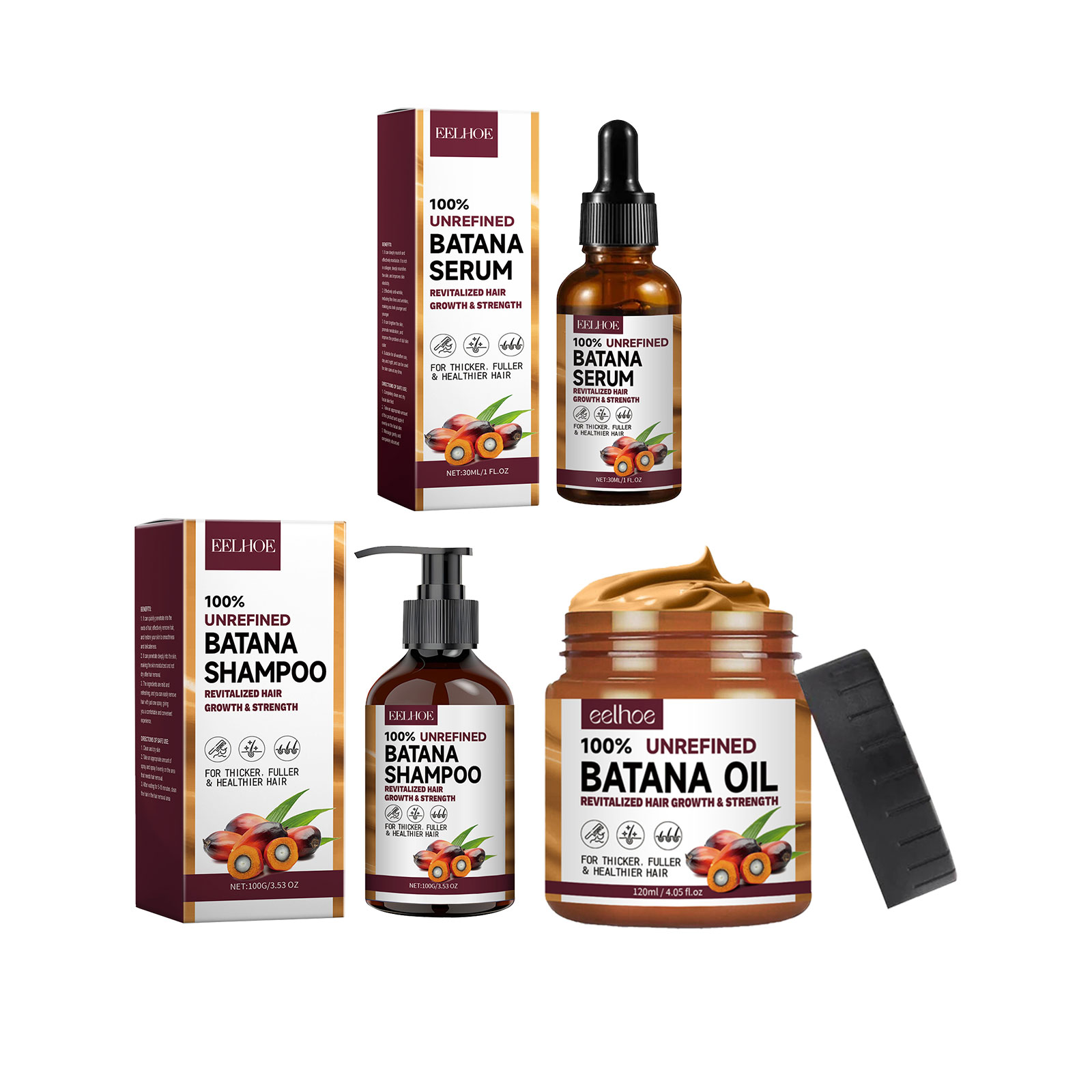 EELHOE Natural Batana Oil Deep - Hair Care Products บทวิจารณ์และราคา