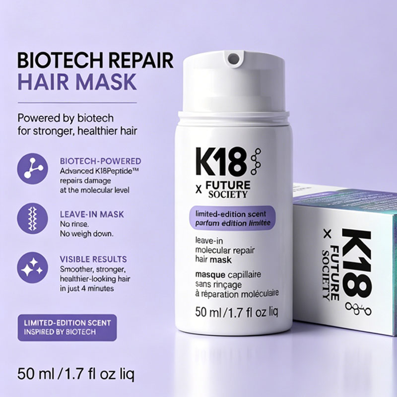 มาส์กบำรุงผมสูตรเคราติน K18 ยอ - Hair Care K18 บทวิจารณ์และราคา