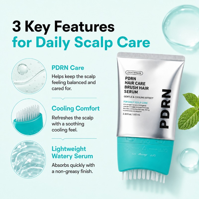 เซรั่มบำรุงหนังศีรษะ PDRN 100  - Hair Care Korean Products บทวิจารณ์และราคา