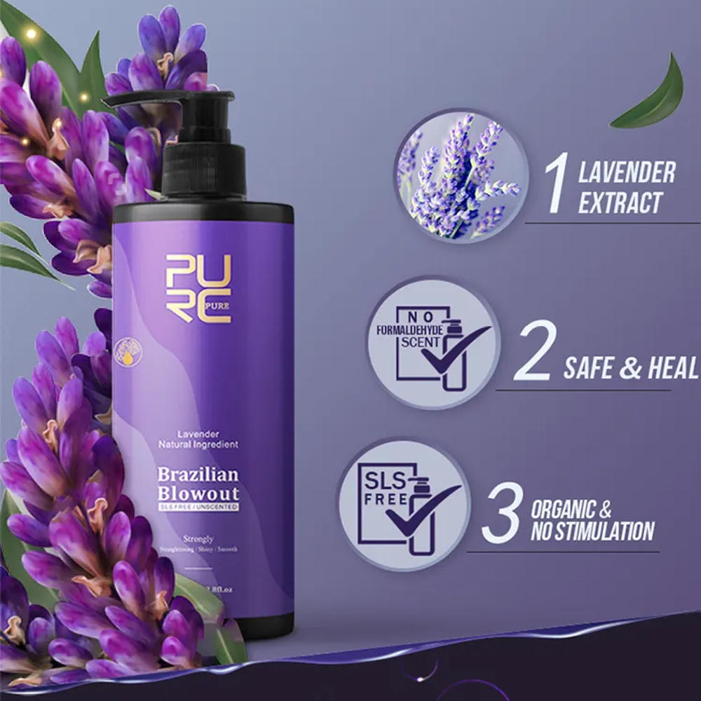 PURC Lavender 12% บราซิล Kerat - Hair Care Organic บทวิจารณ์และราคา